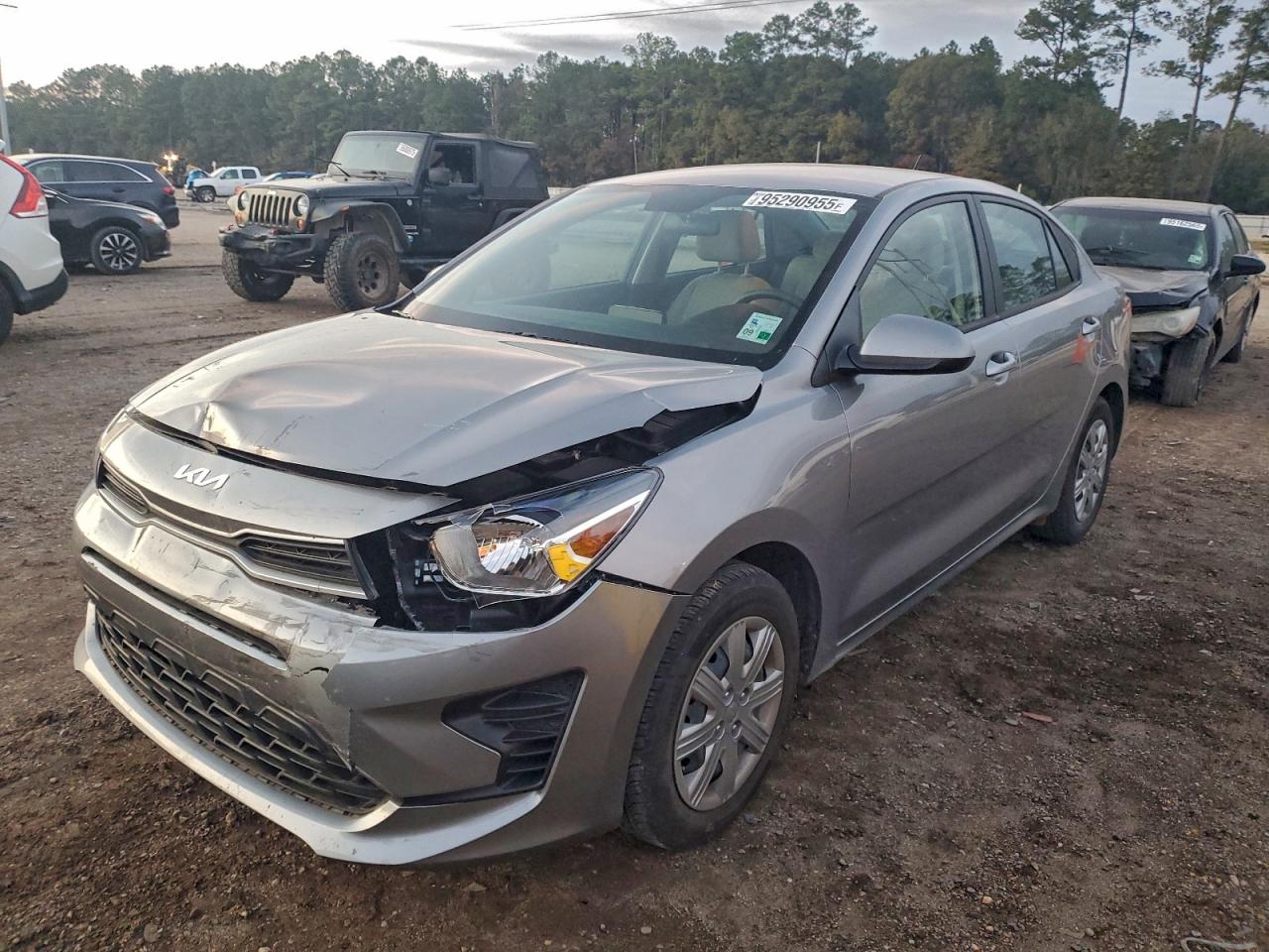 2023 Kia Rio S, VIN 3KPA24AD7PE609983 — Front end