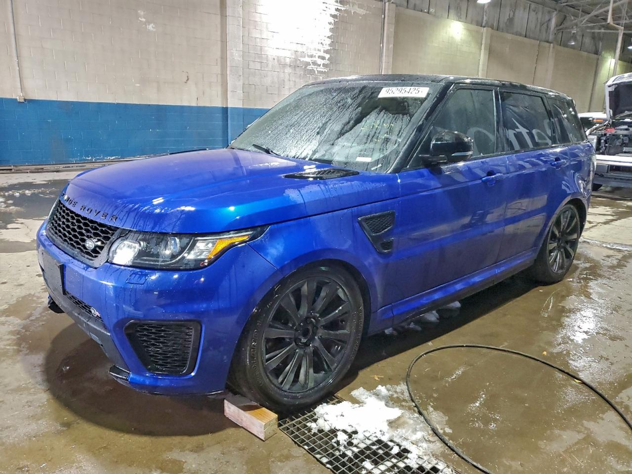 2016 Land Rover Range Rover Sport SVR, VIN SALWZ2EF7GA101610 — Water / flood