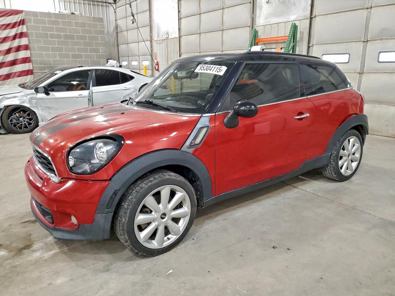 2014 MINI Paceman S, VIN WMWSS5C55EWN49671 — Rear end