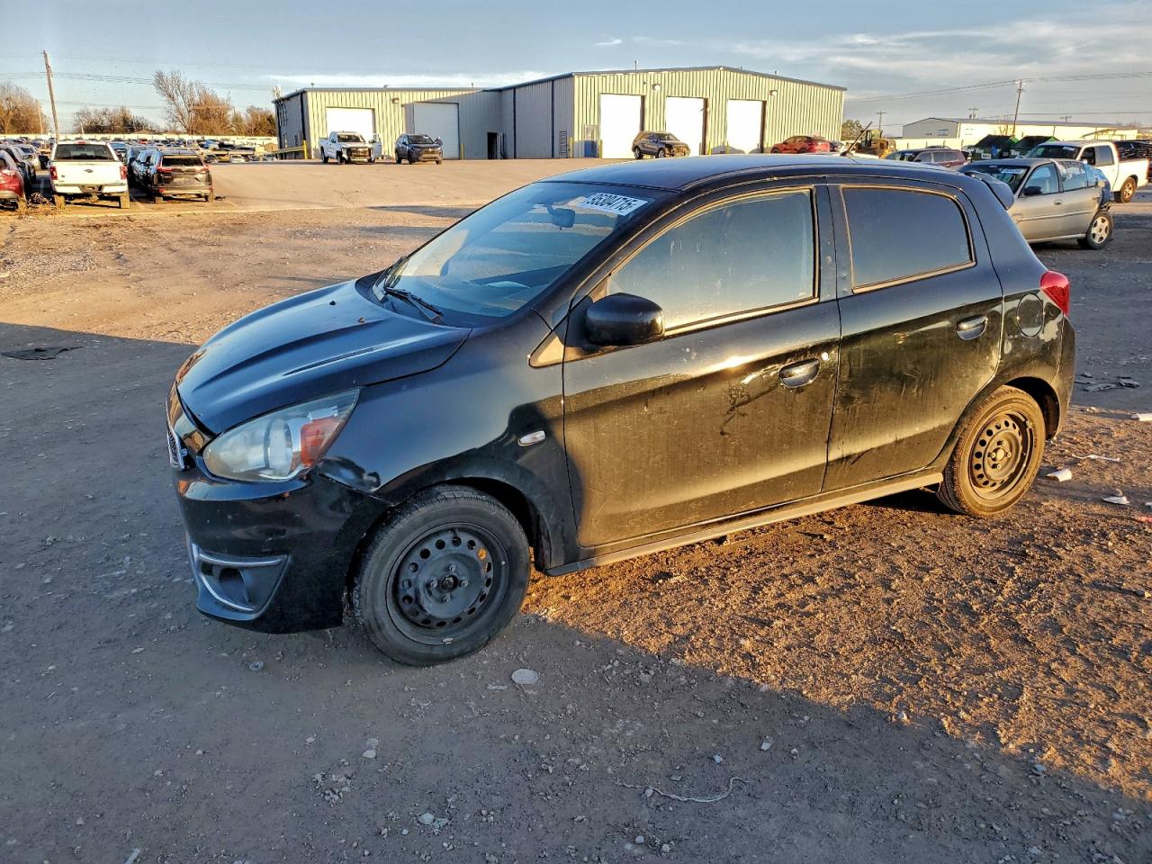 2020 Mitsubishi Mirage ES, VIN ML32A3HJ7LH001658 — Minor dents and scratches