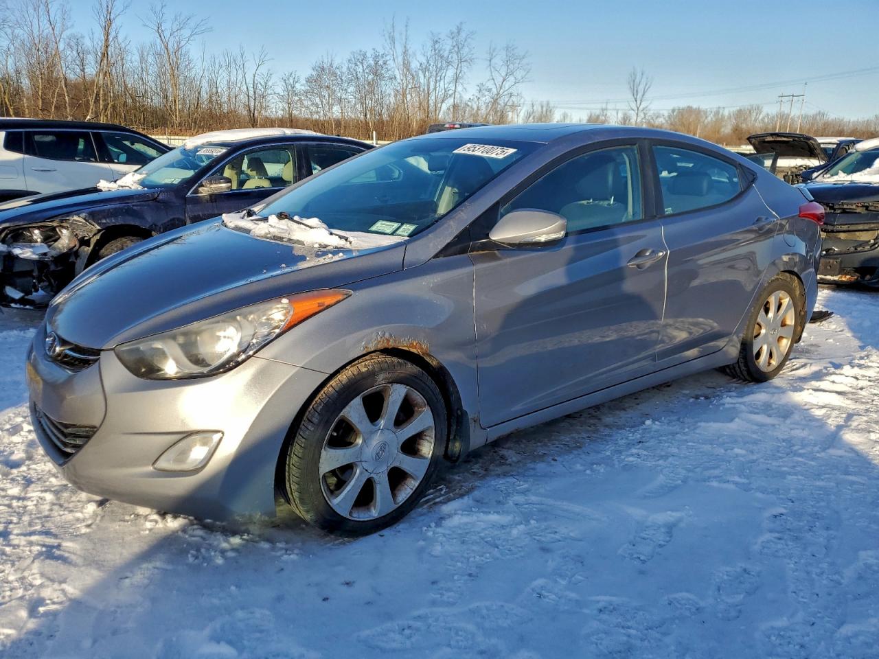2012 Hyundai Elantra GLS, VIN KMHDH4AE0CU501815 — Normal wear