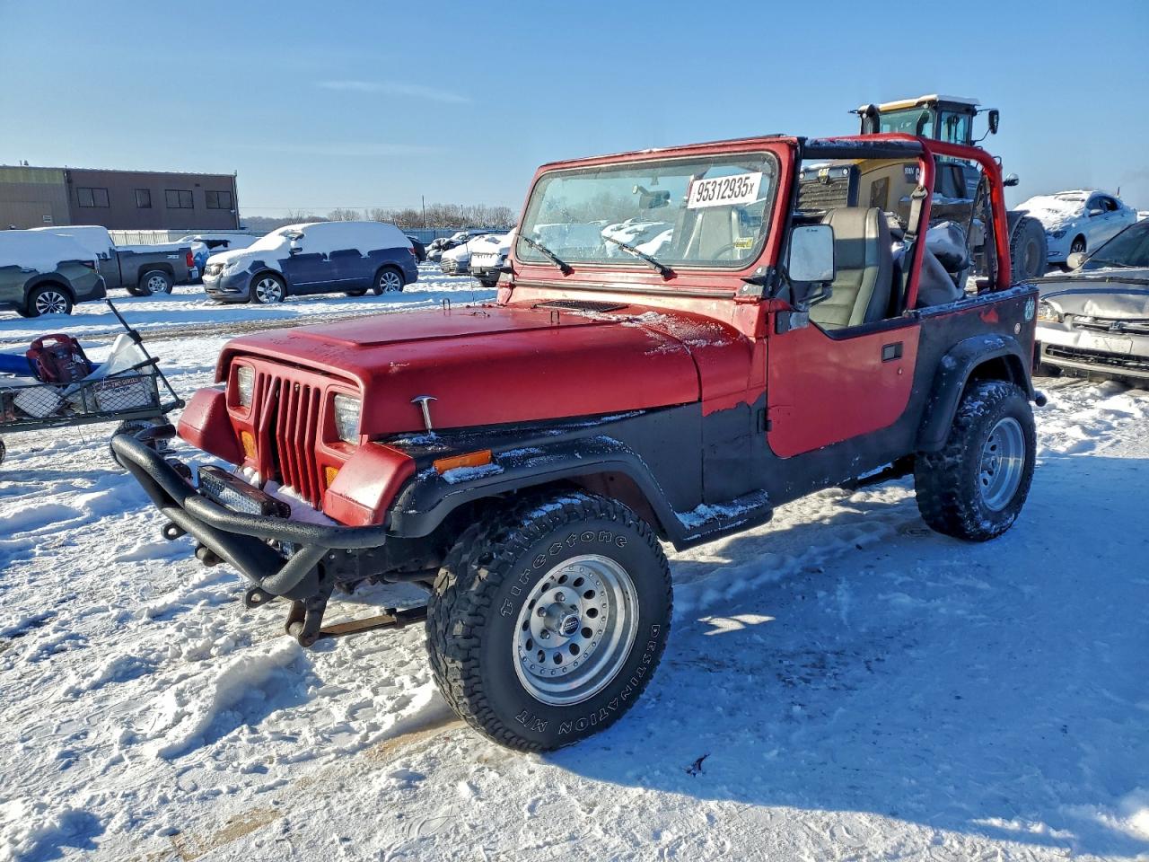 1994 Jeep Wrangler S, VIN 1J4FY19P8RP436490 — Roof