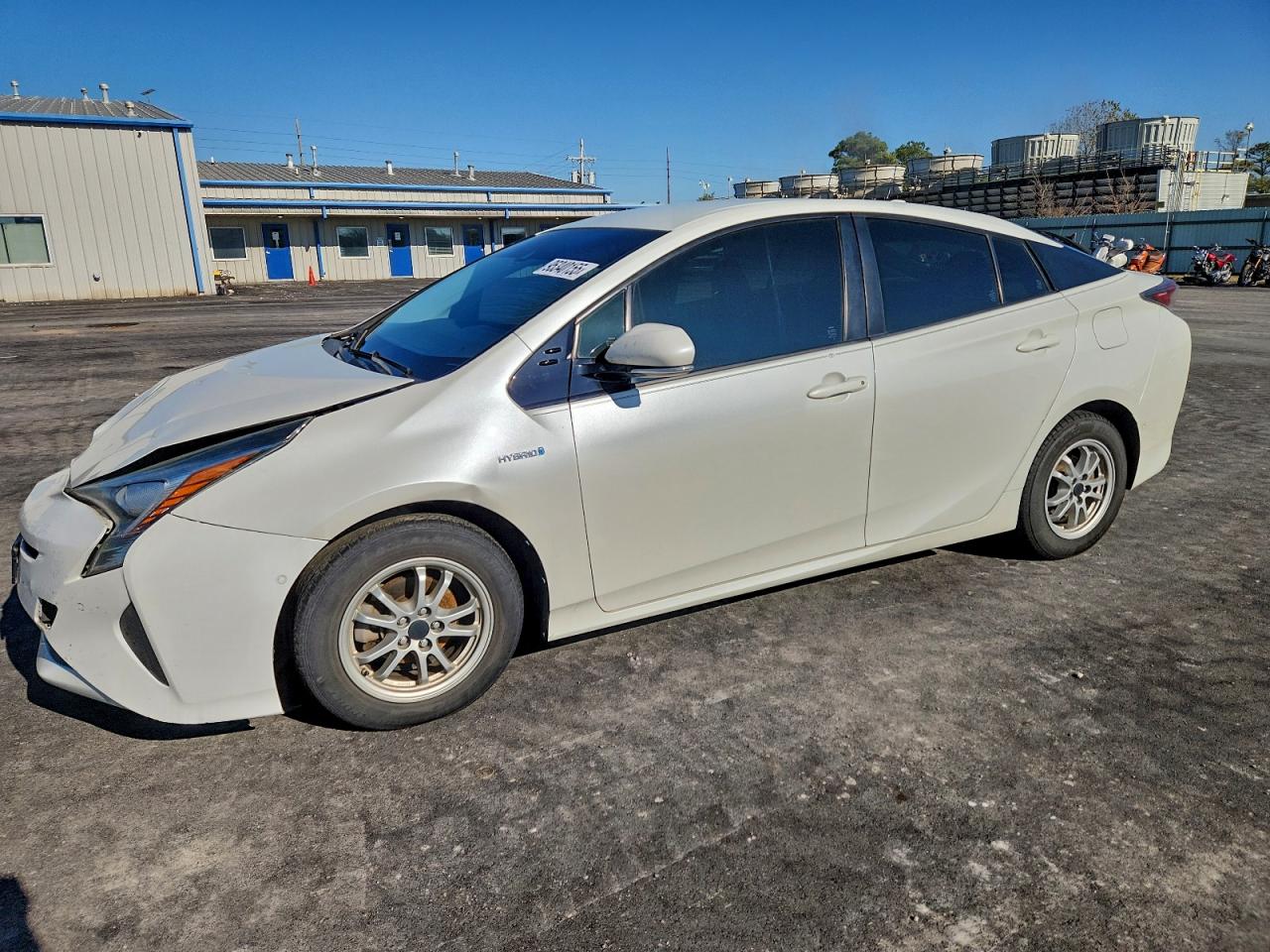 2018 Toyota Prius Two, VIN JTDKBRFU3J3058945 — Front end