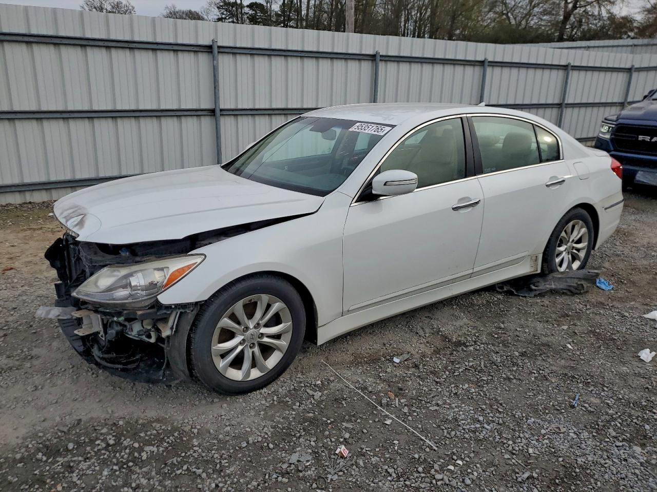 2012 Hyundai Genesis 3.8L, VIN KMHGC4DD4CU167108 — Auction photo 1 of 4