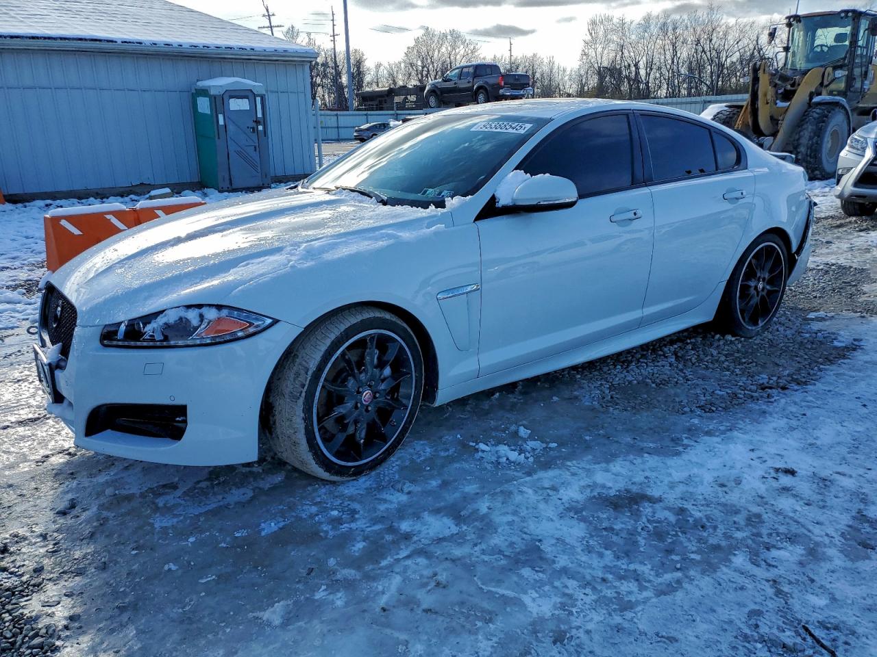 2015 Jaguar XF Portfolio, VIN SAJWJ0FF4F8U60406 — Rear end