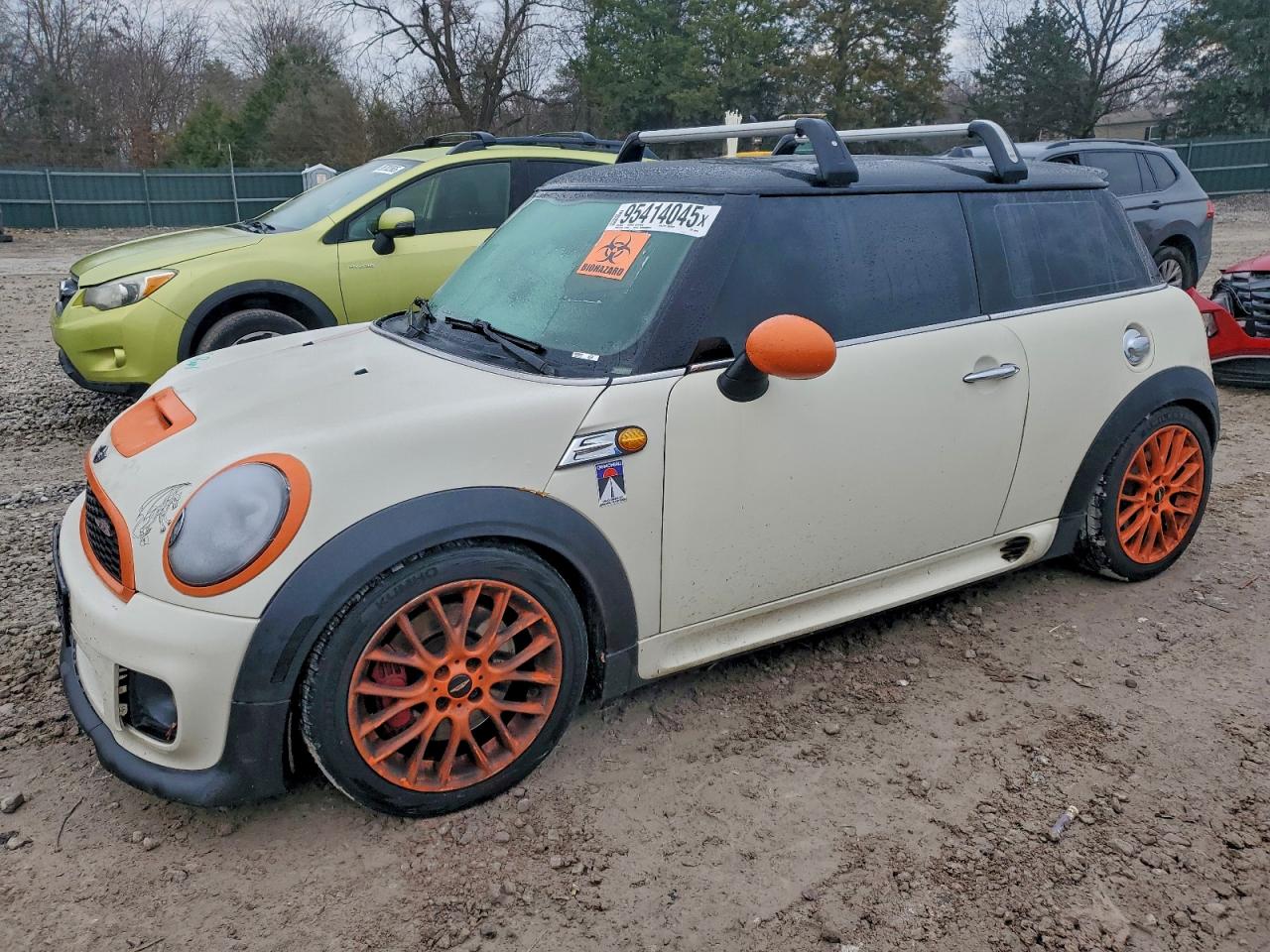 2012 MINI COOPER, VIN WMWSV9C52CT199834 — Front end