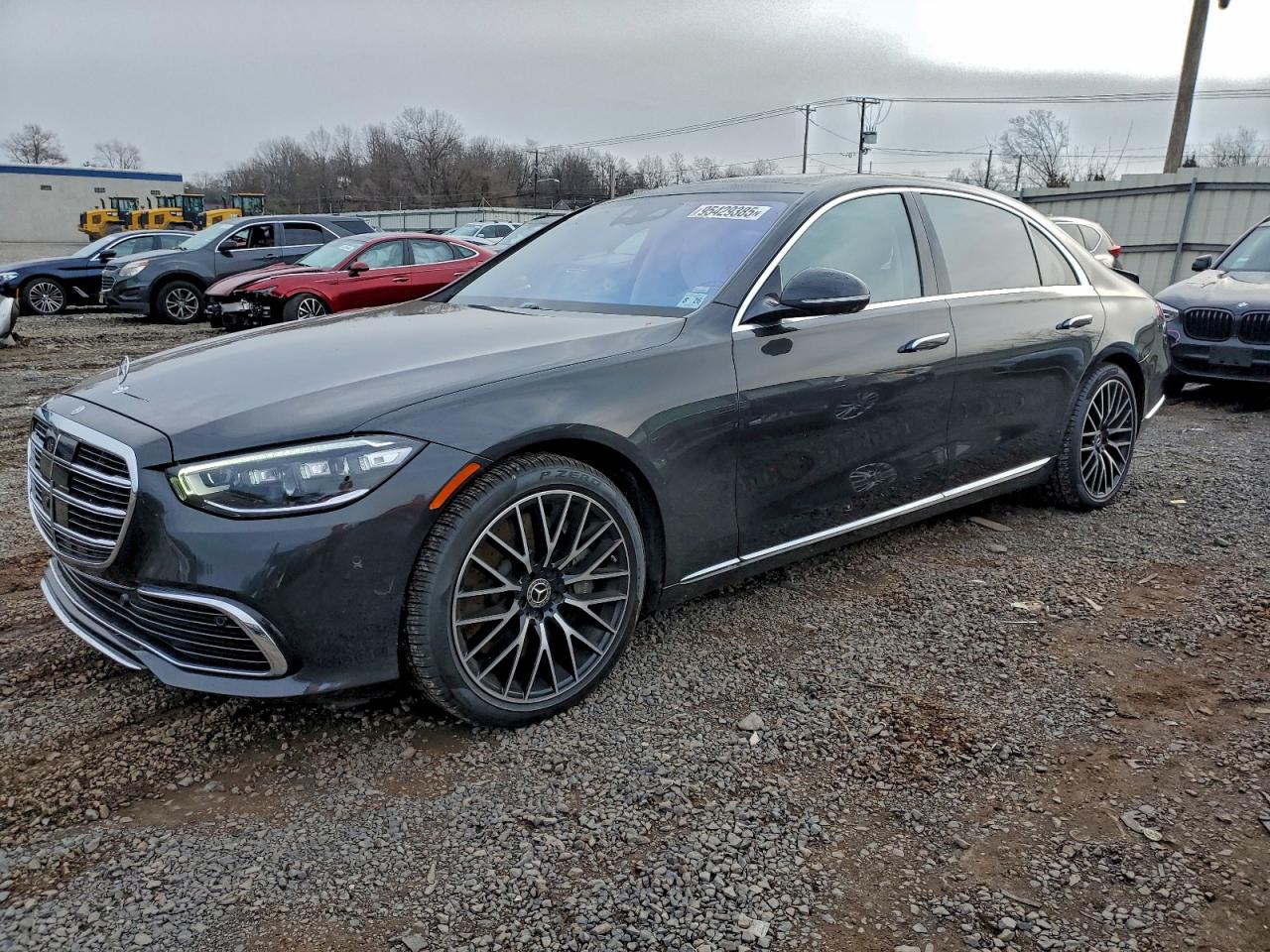 2021 Mercedes-Benz S 580, VIN W1K6G7GB1MA056511 — Rear end
