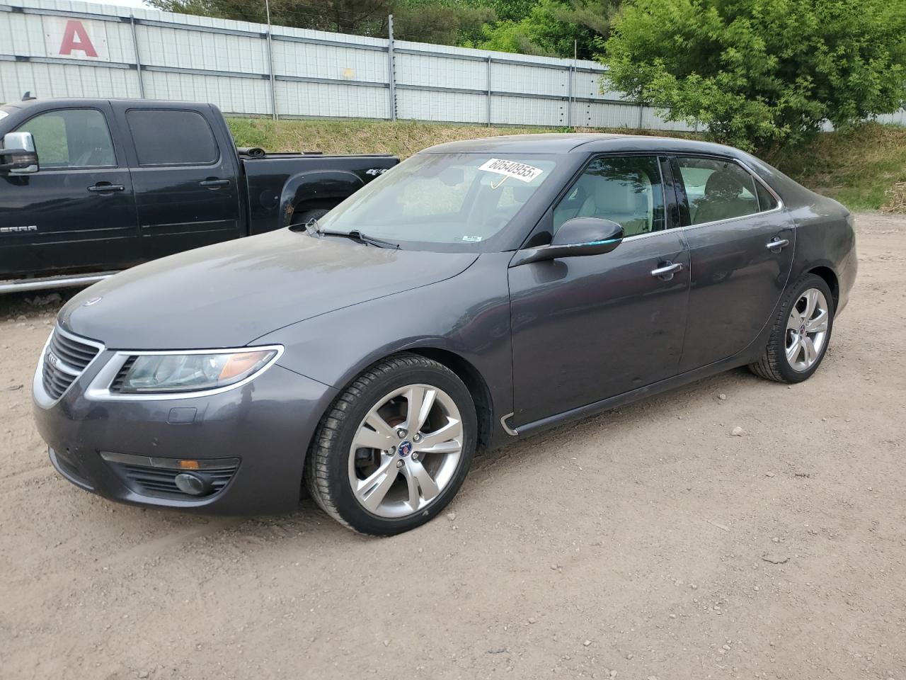 2011 Saab 9-5 Turbo4, VIN YS3GN4AR9B4002631 — Minor dents and scratches
