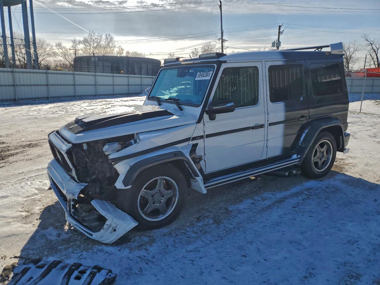 2008 Mercedes-Benz G 5.5L AMG, VIN WDCYR71E68X172039 — Front end