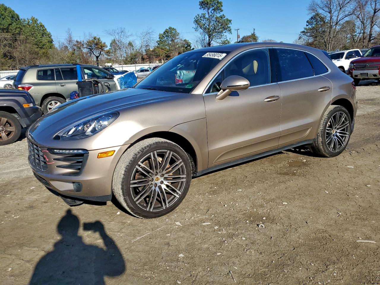 2017 Porsche Macan S, VIN WP1AB2A55HLB12161 — Rear end