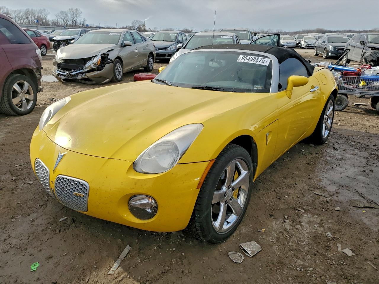 2007 Pontiac Solstice, VIN 1G2MB35B77Y115752 — Rear end
