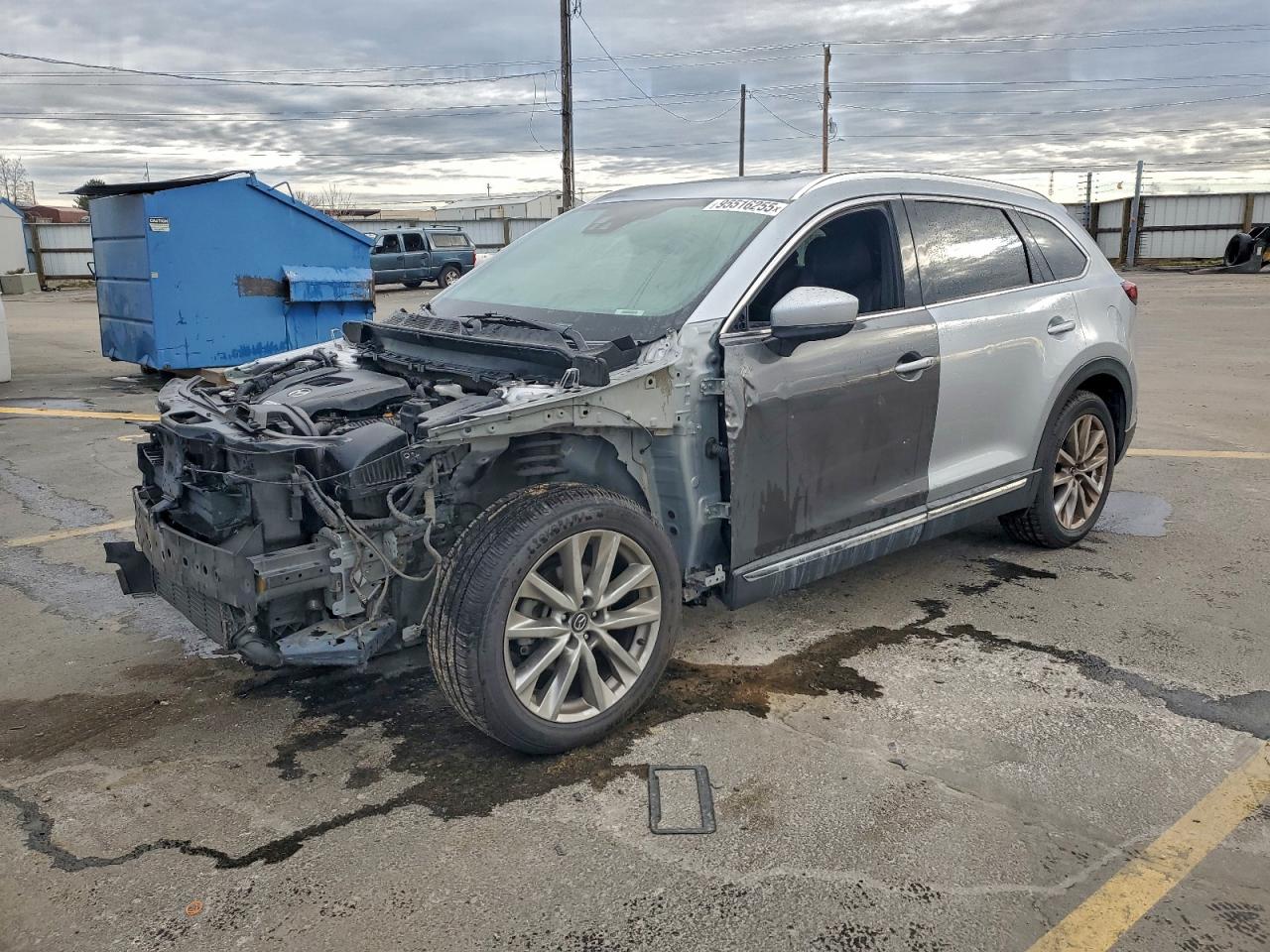 2016 Mazda CX-9 Grand Touring, VIN JM3TCBDY5G0123049 — Stripped