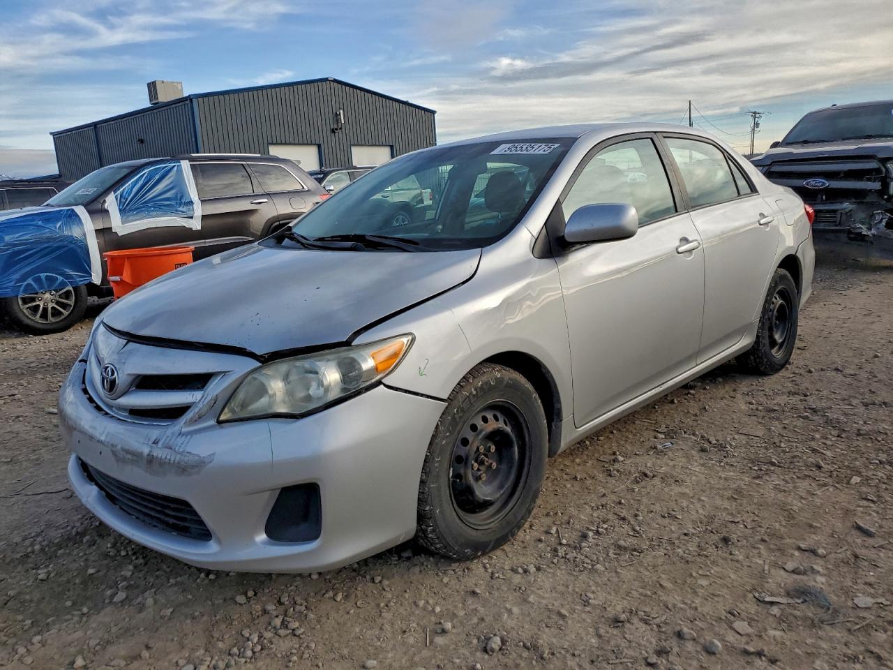 2011 Toyota Corolla LE, VIN 2T1BU4EE9BC691353 — Front end