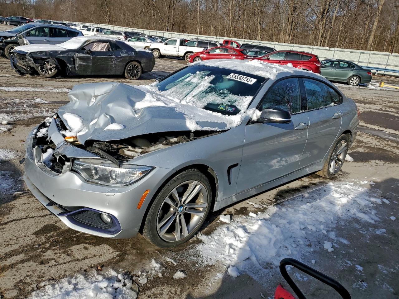 2015 BMW 4 Series 428i xDrive, VIN WBA4C9C56FD330261 — Front end