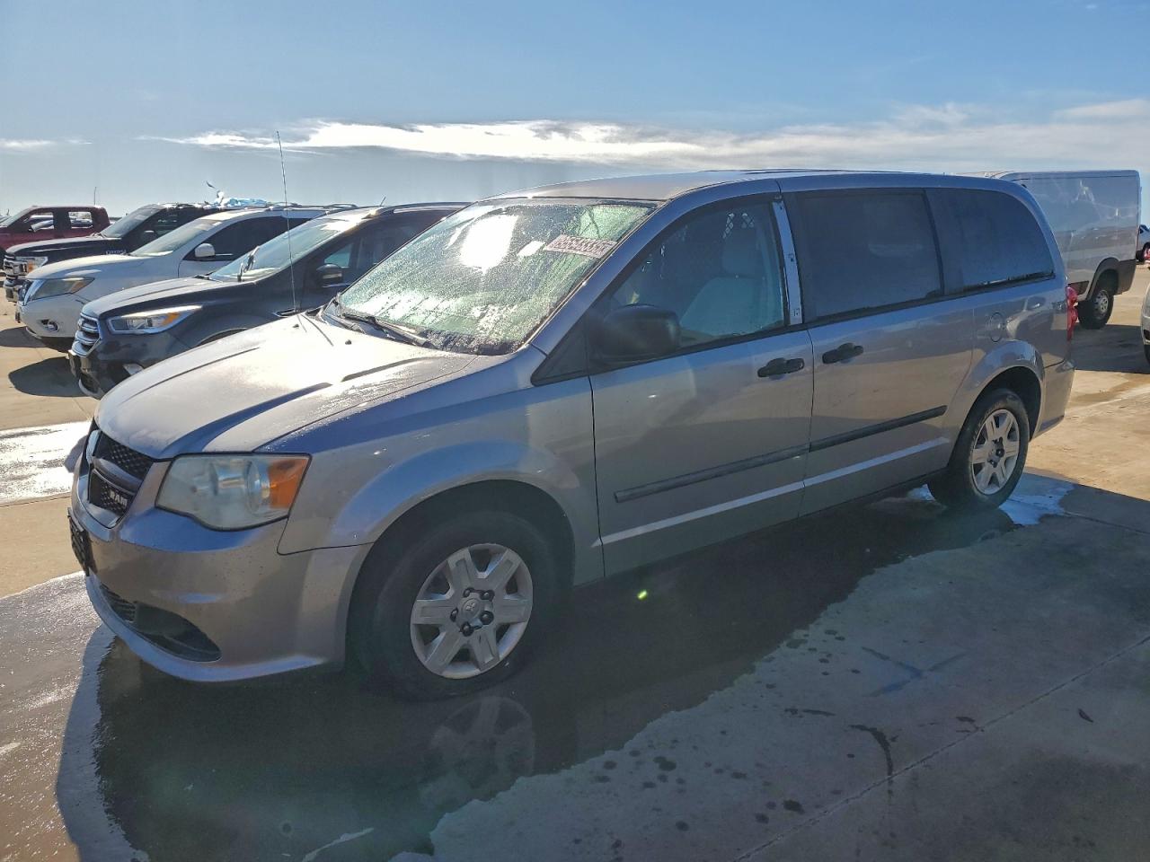 2013 Ram Cargo Van Tradesman, VIN 2C4JRGAG0DR764036 — Rear end