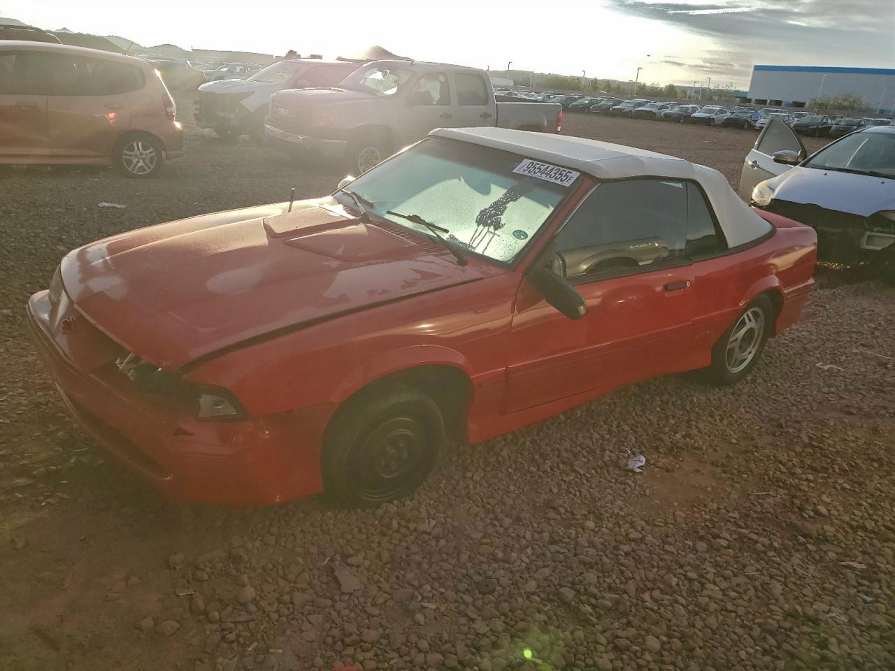 1994 Chevrolet Cavalier, VIN 1G1JF34TXR7311344 — Front end