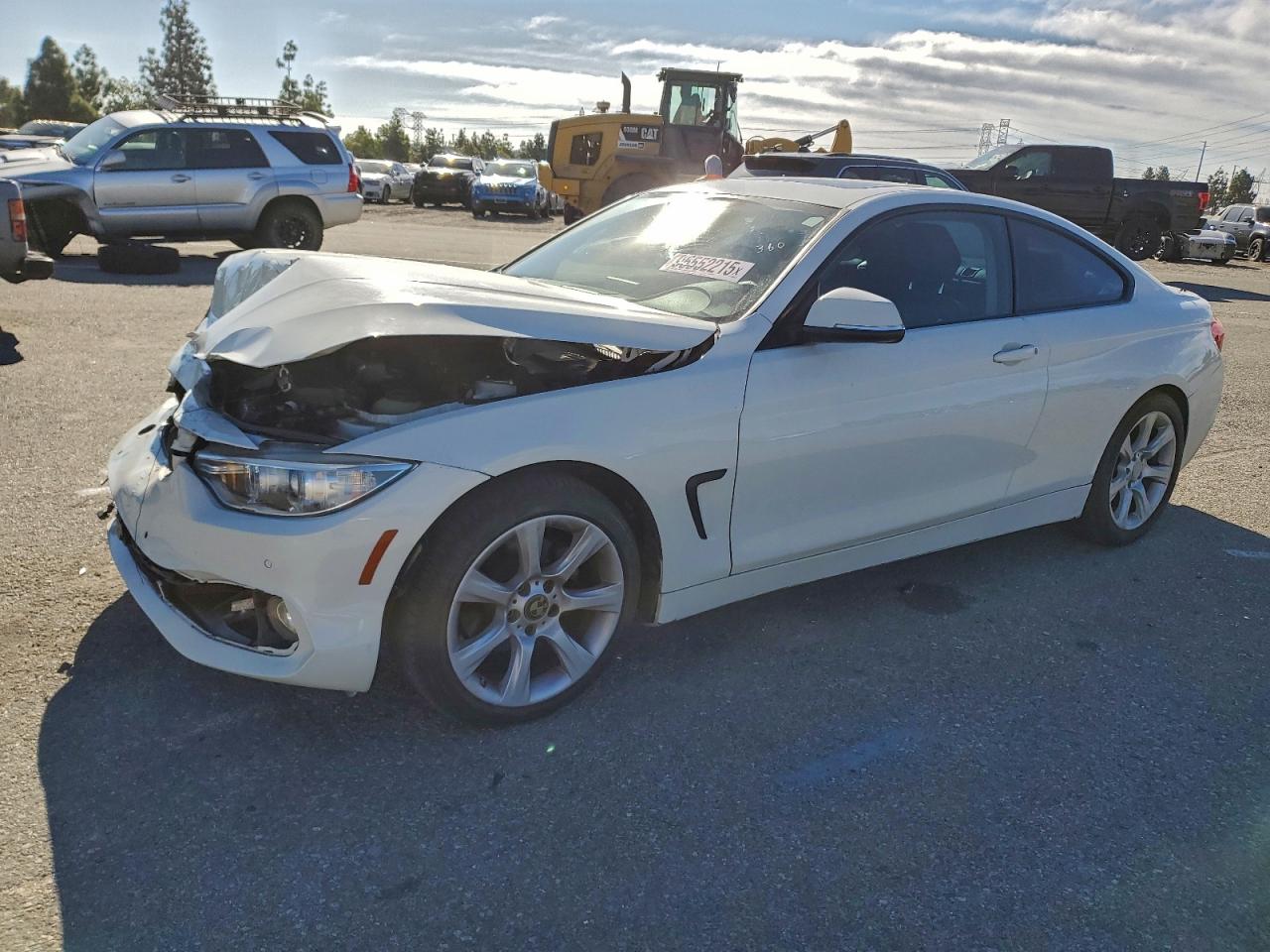 2015 BMW 4 Series 428i, VIN WBA3N7C56FK224382 — Front end