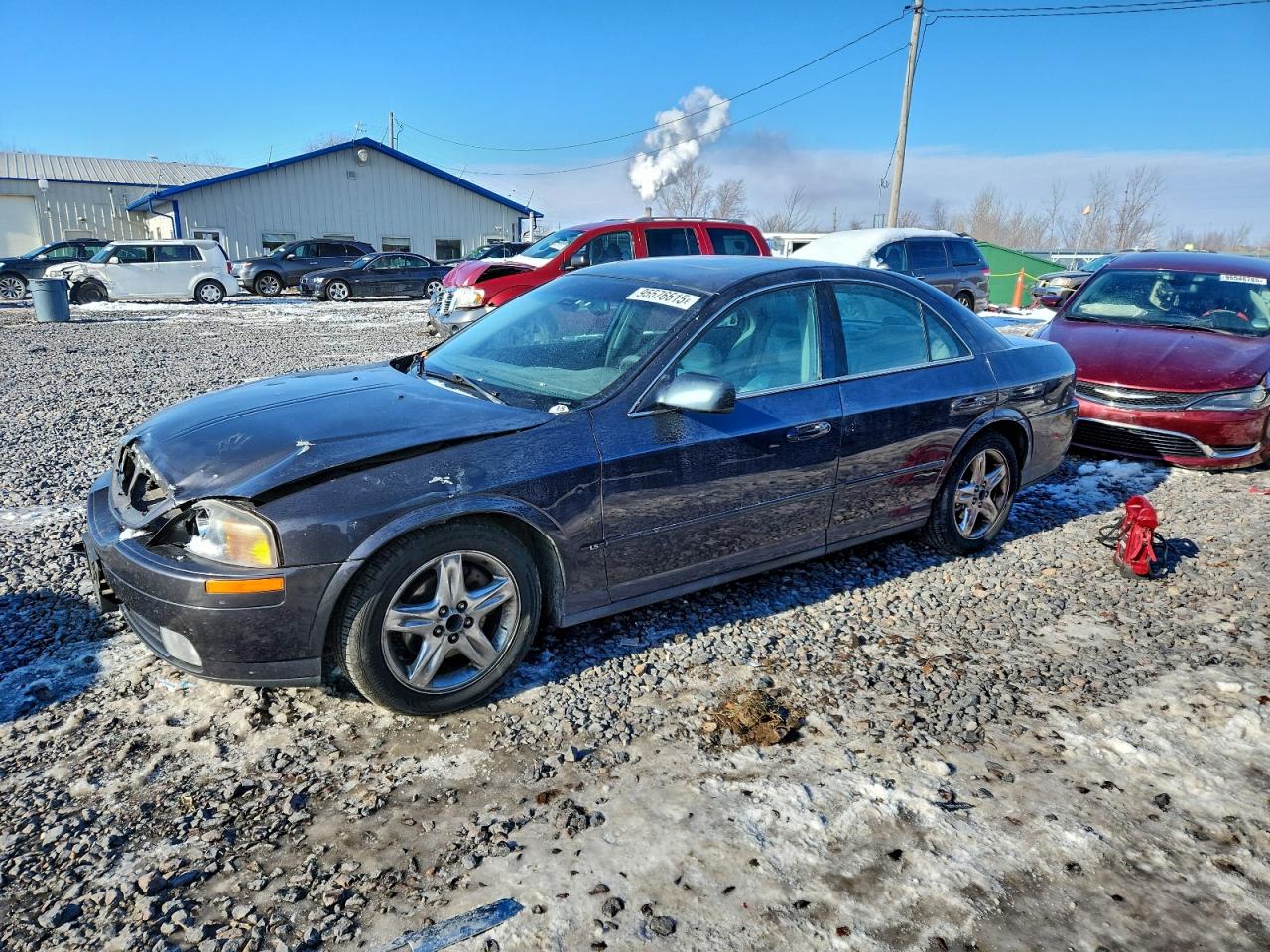 2001 Lincoln LS, VIN 1LNHM87A11Y646652 — Перед