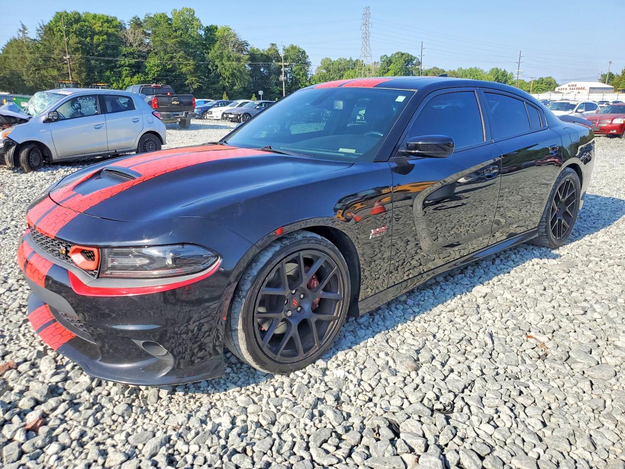 2019 Dodge Charger Scat Pack, VIN 2C3CDXGJXKH718134 — Undercarriage