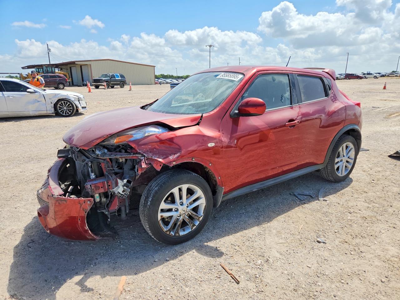 2011 Nissan Juke SL, VIN JN8AF5MR4BT011209 — Front end