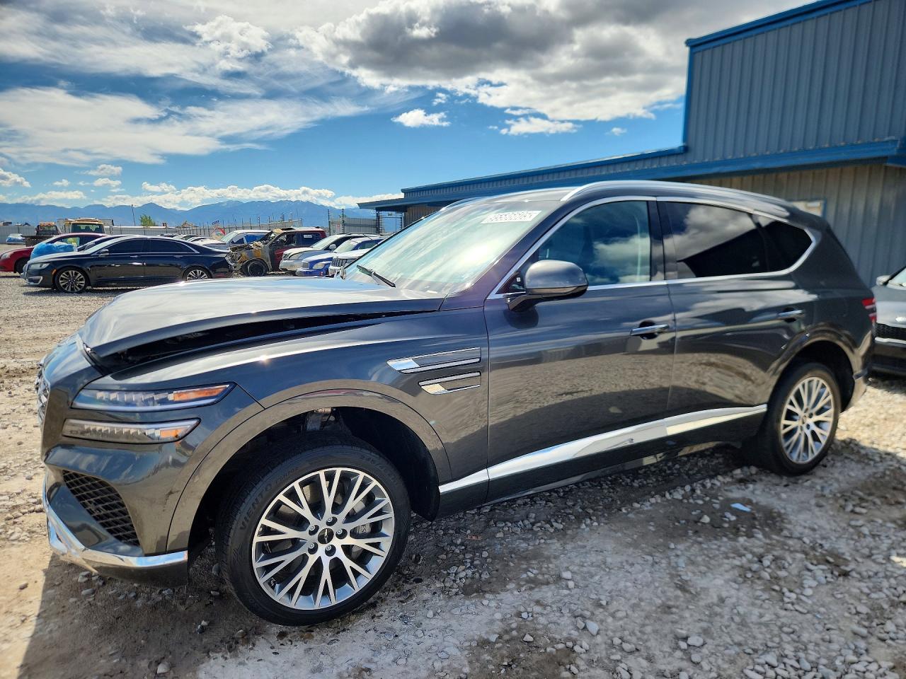 2026 Genesis GV80 2.5T, VIN KMUHFESB2TU344761 — Front end