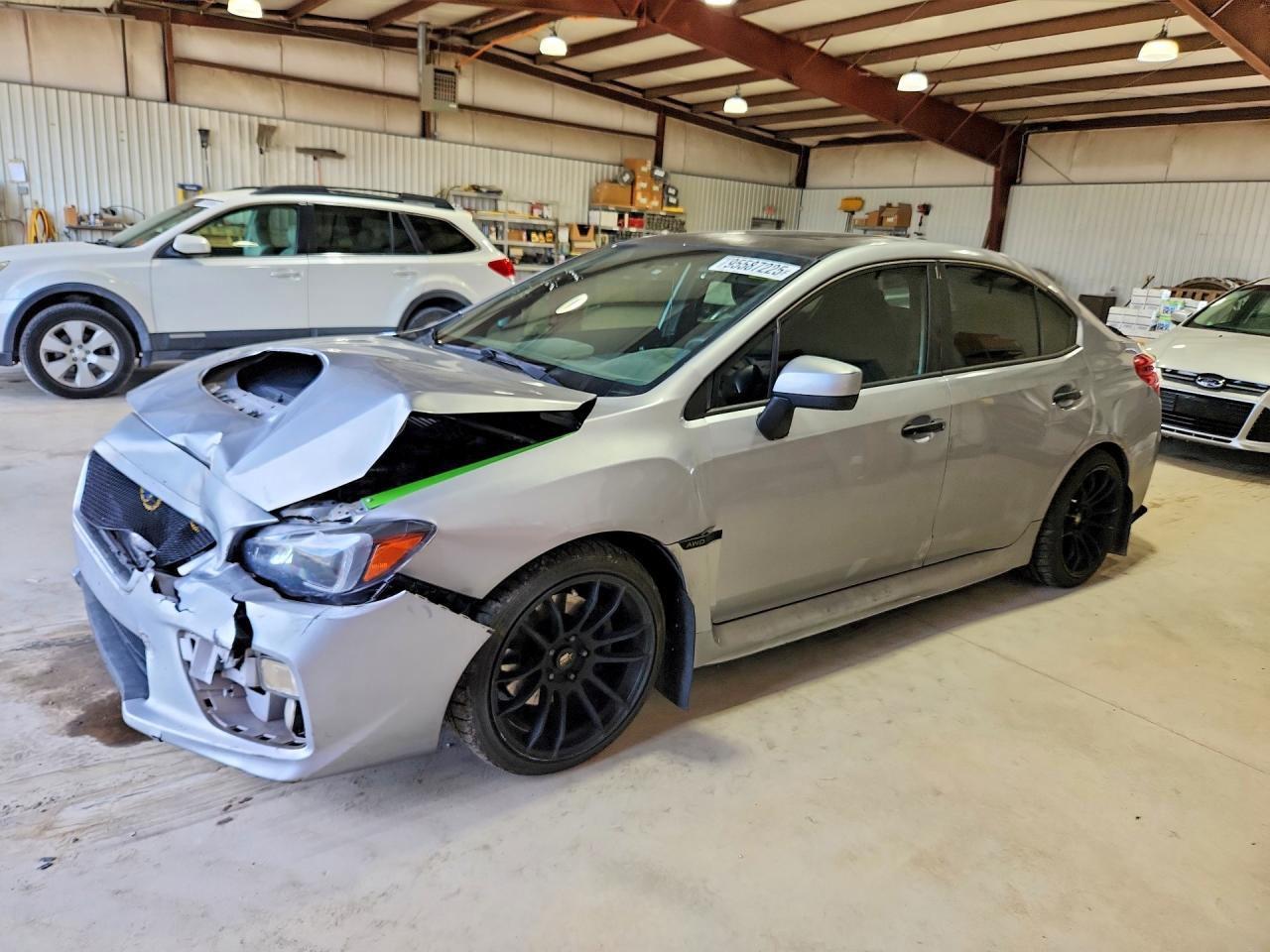 2016 Subaru WRX Premium, VIN JF1VA1E68G9804676 — Front end