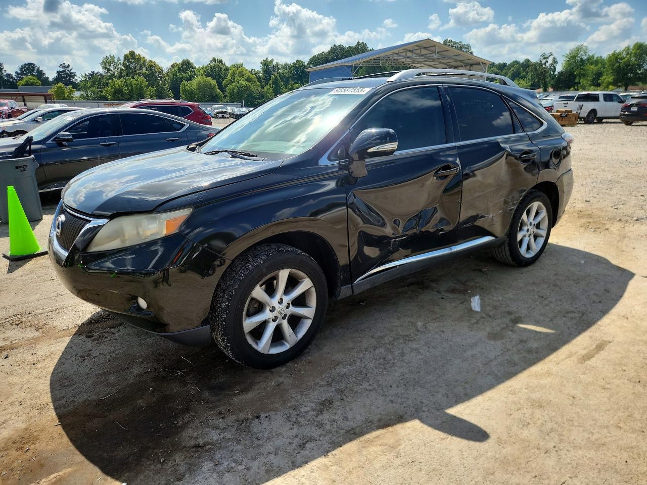2010 Lexus RX 350, VIN 2T2ZK1BA1AC003666 — Side