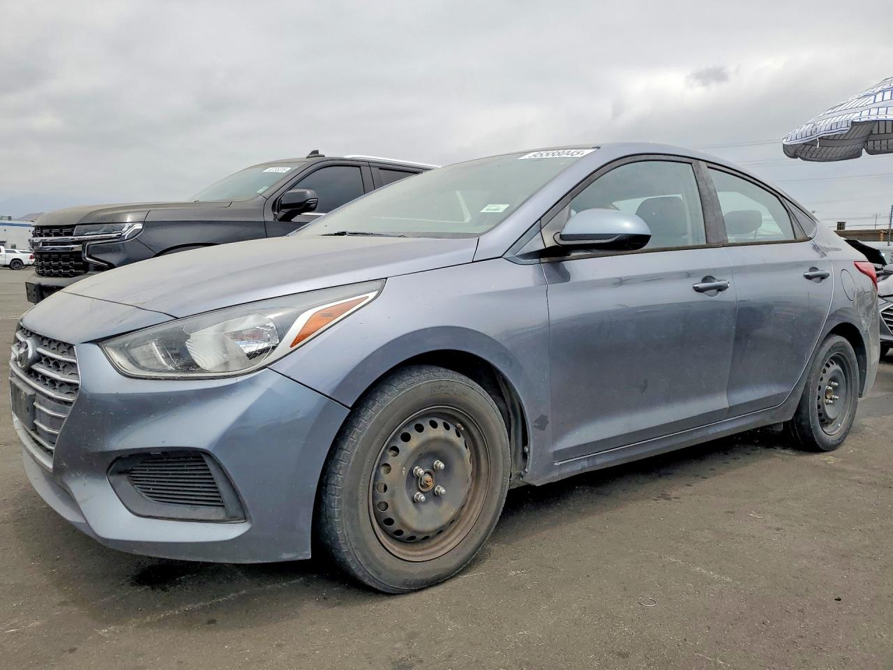 2019 Hyundai Accent SE, VIN 3KPC24A3XKE071384 — Front end