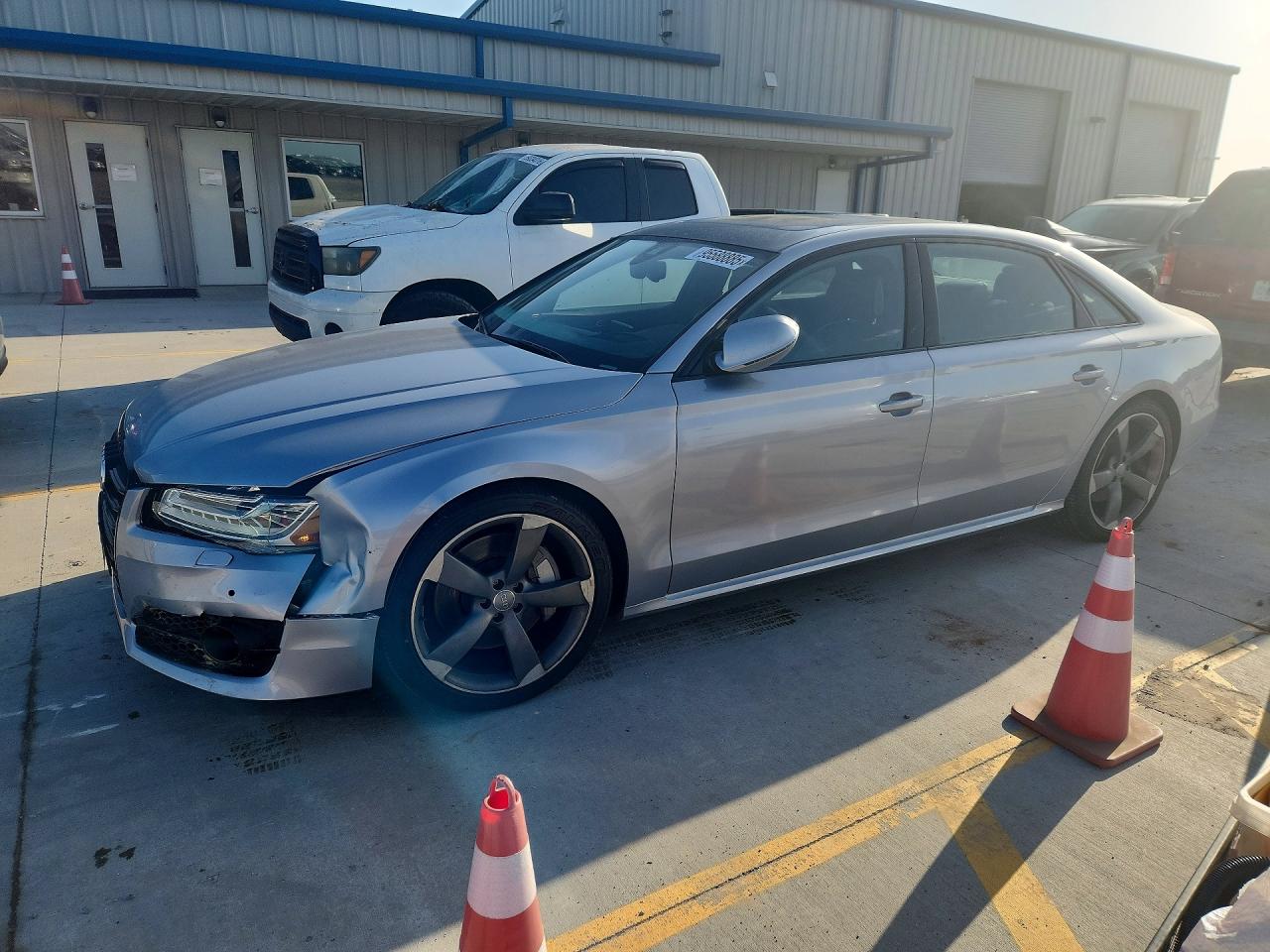 2017 Audi A8 Sport, VIN WAU43AFD0HN017644 — Front end