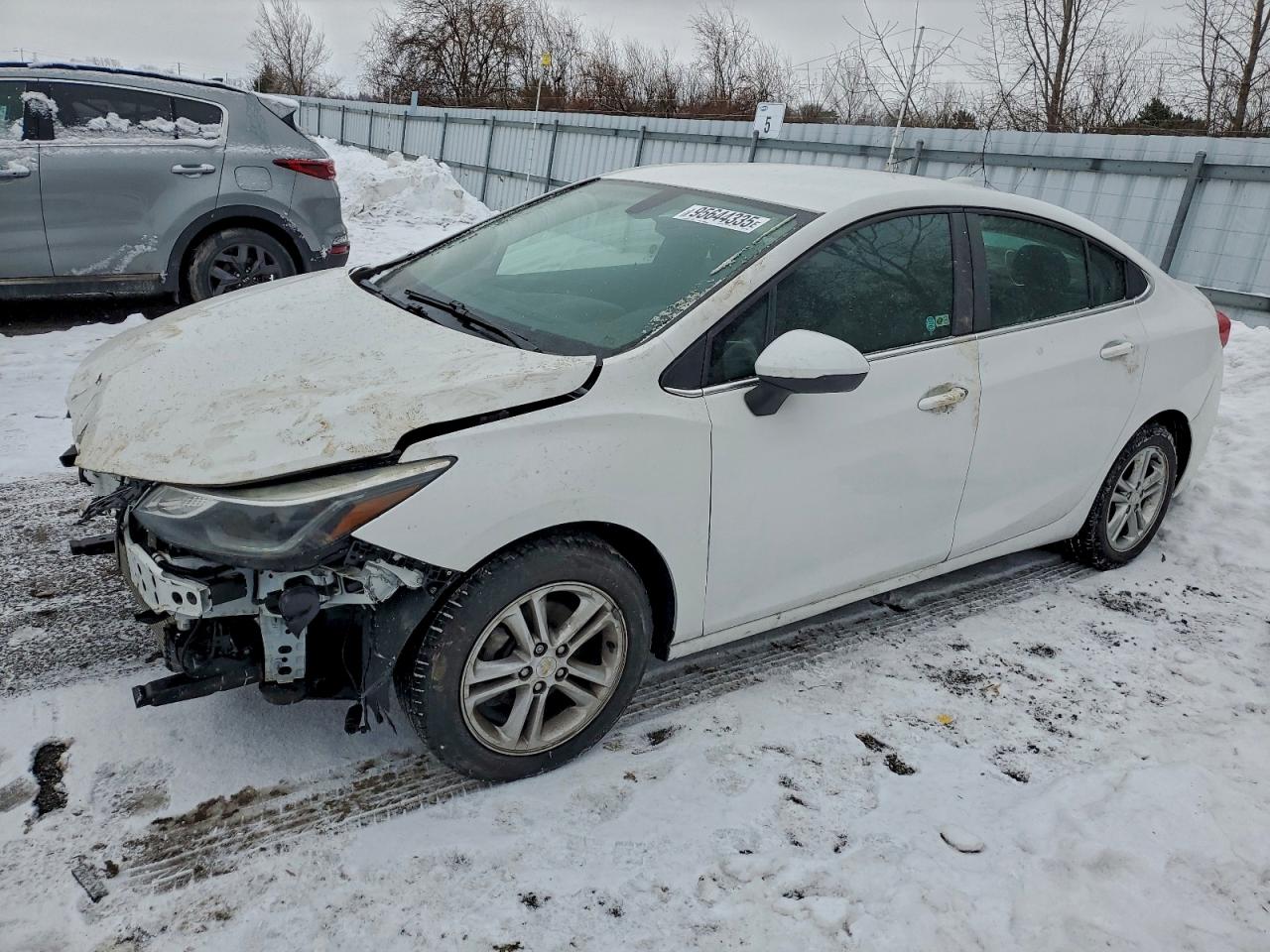 2018 Chevrolet Cruze LT, VIN 1G1BE5SM3J7137636 — Undercarriage