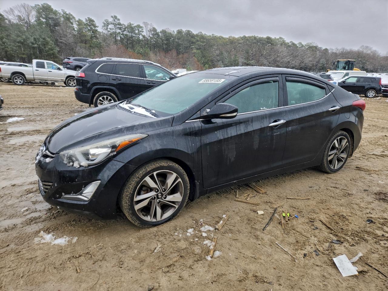 2015 Hyundai Elantra SE, VIN 5NPDH4AE9FH633961 — Side