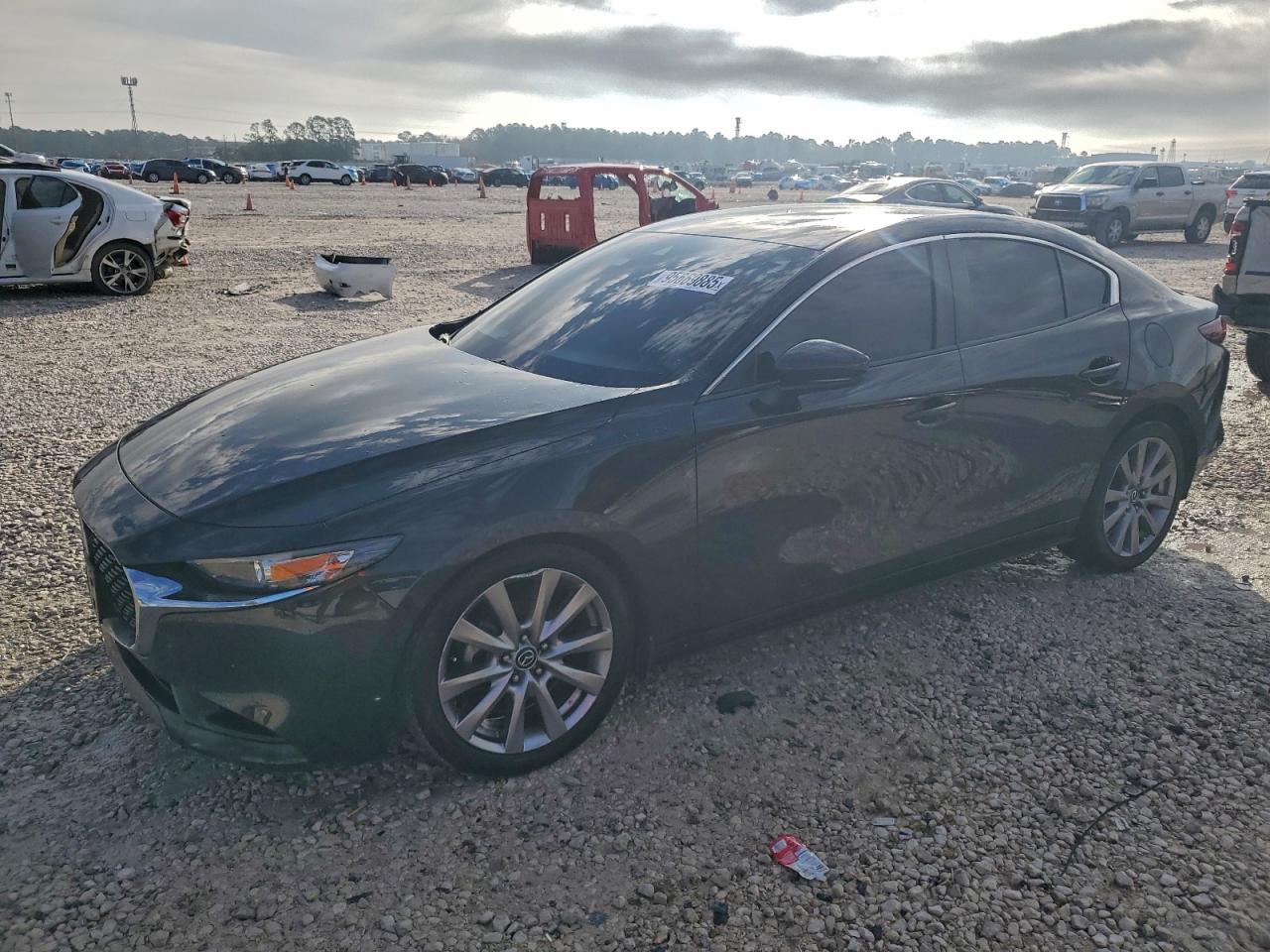 2019 Mazda 3 Select, VIN JM1BPACLXK1109188 — Interior fire