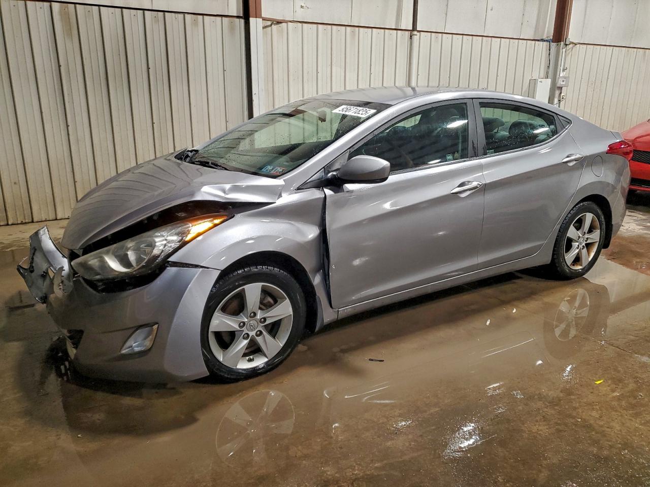 2012 Hyundai Elantra Limited, VIN KMHDH4AE8CU361156 — Front end