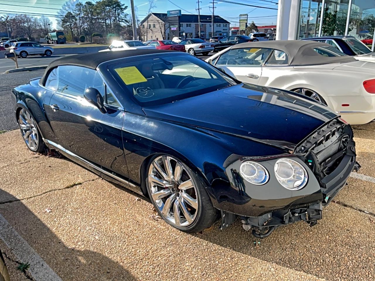 2013 Bentley Continental GT, VIN SCBGT3ZA6DC086067 — Water / flood