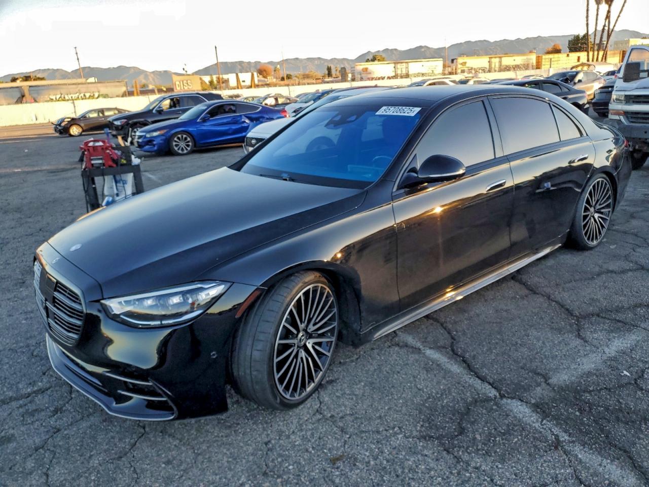 2023 Mercedes-Benz S 580, VIN W1K6G7GB2PA236102 — Water / flood