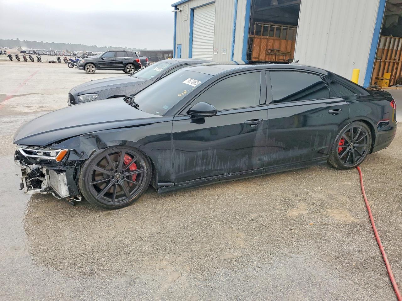 2023 Audi S8, VIN WAULSAF89PN014774 — Front end