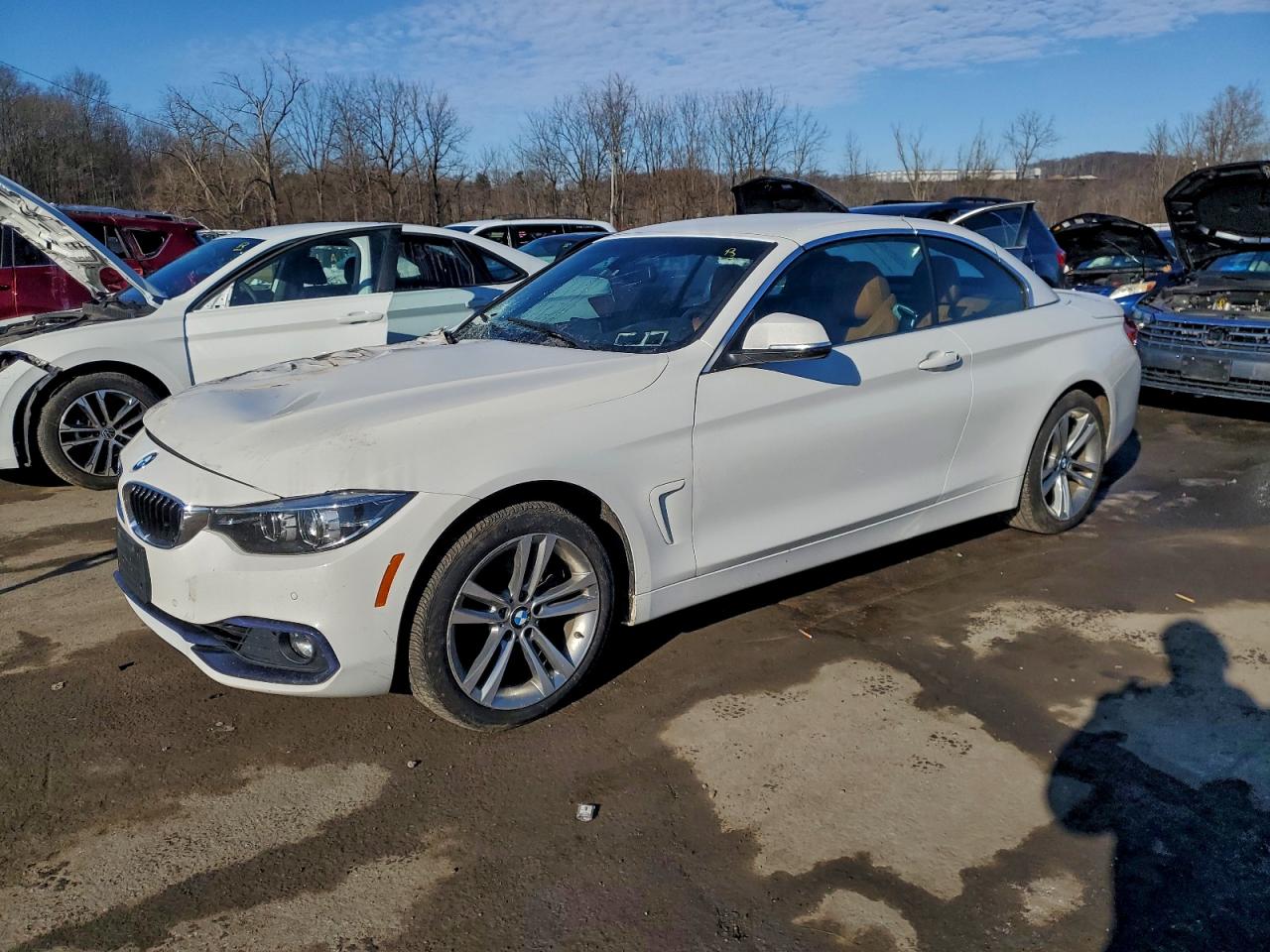 2018 BMW 4 Series 430i xDrive, VIN WBA4Z3C55JEC57336 — Front end