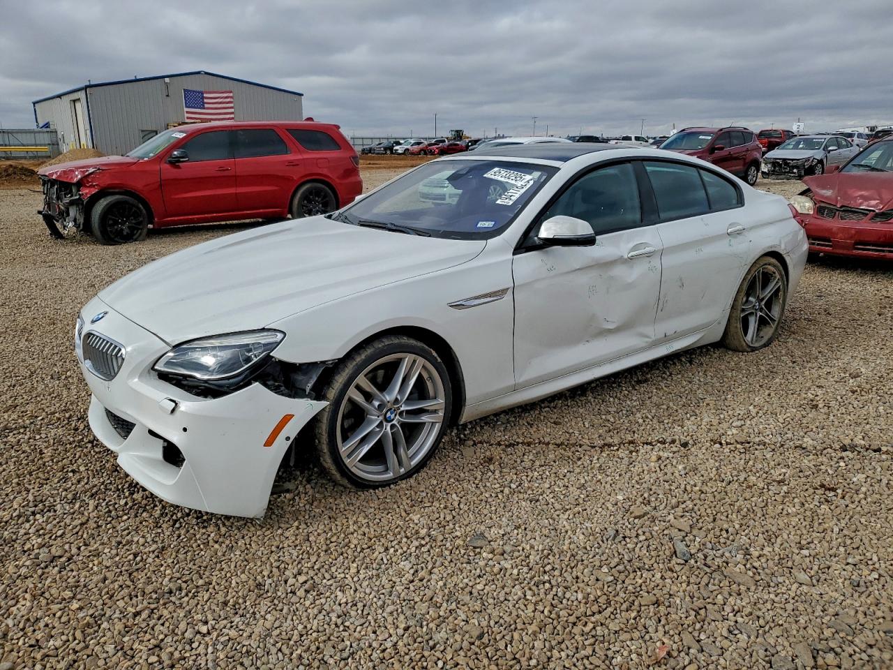 2016 BMW 6 Series 650i, VIN WBA6D4C54GD977199 — Front end