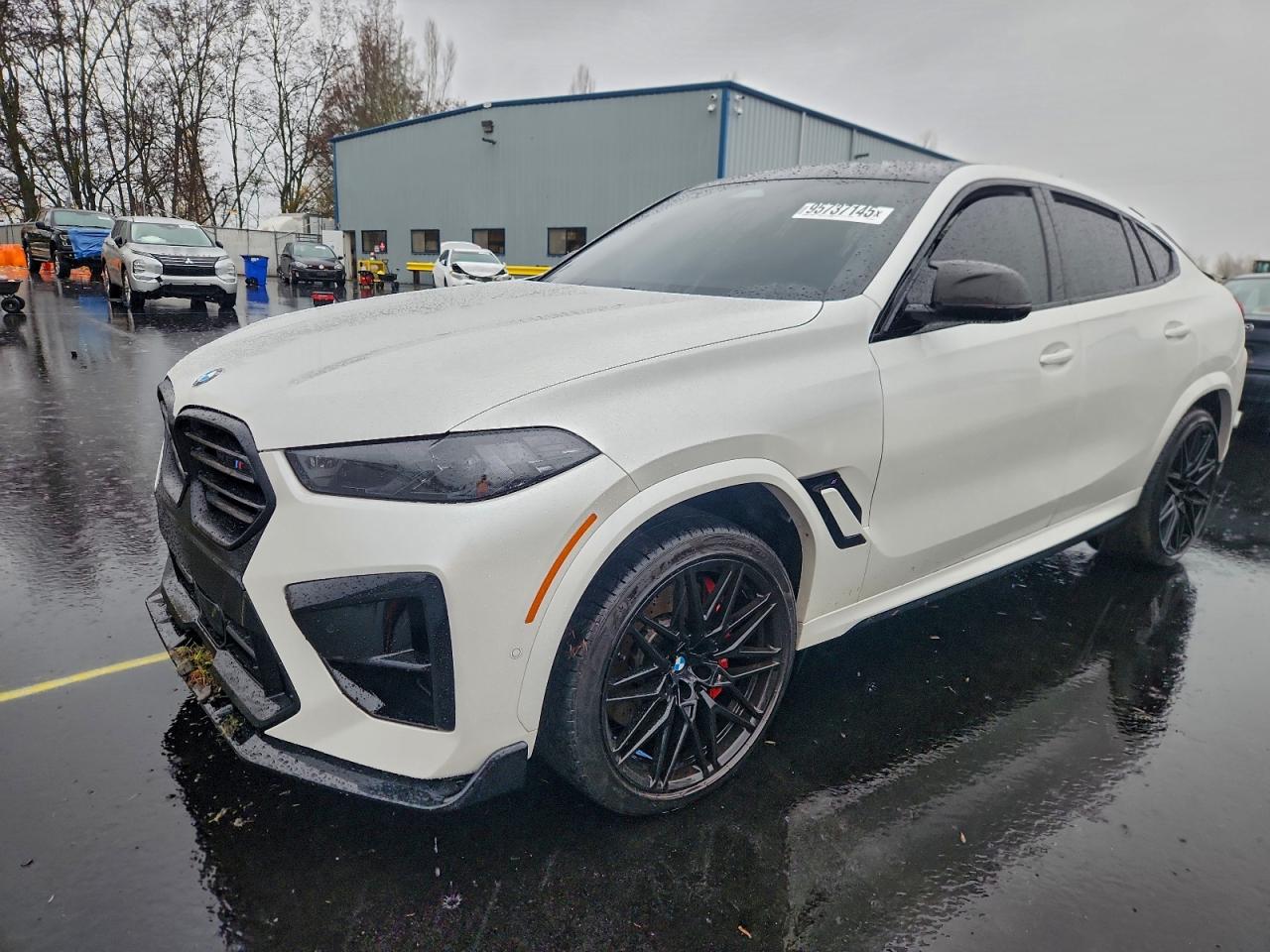 2024 BMW X6 M, VIN 5YM23ET01R9U38650 — Rear end