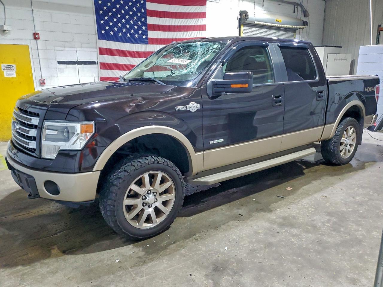 2014 Ford F-150 XLT, VIN 1FTFW1ET0EKD56350 — Крыша
