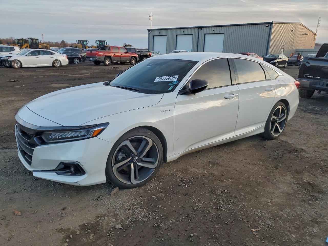 2022 Honda Accord Sport, VIN 1HGCV3F29NA030528 — Front end
