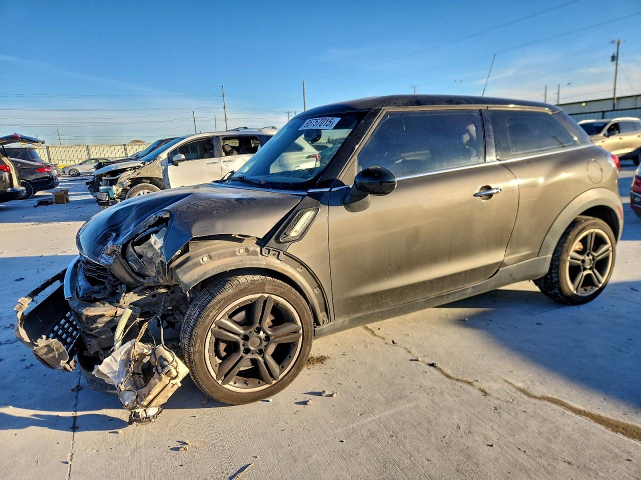 2014 MINI Paceman S, VIN WMWSS5C59EWN49639 — Front end