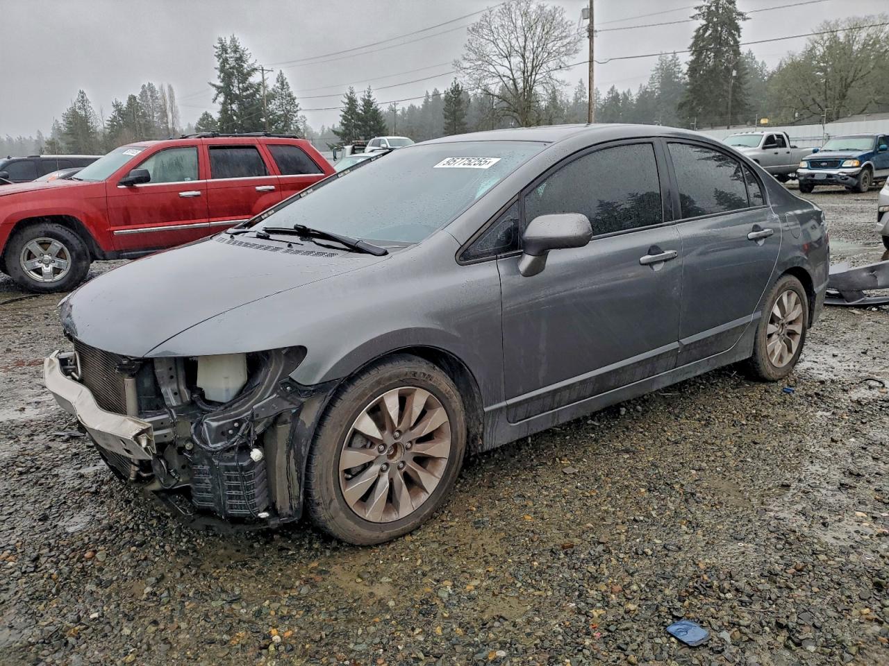 2010 Honda Civic EX-L, VIN 19XFA1F98AE061544 — Перед