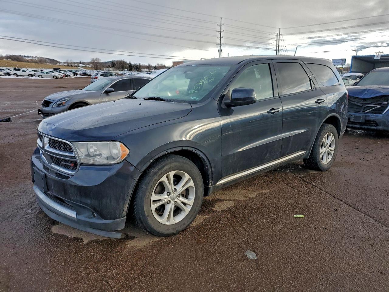 2013 Dodge Durango SXT, VIN 1C4RDJAGXDC552591 — Undercarriage