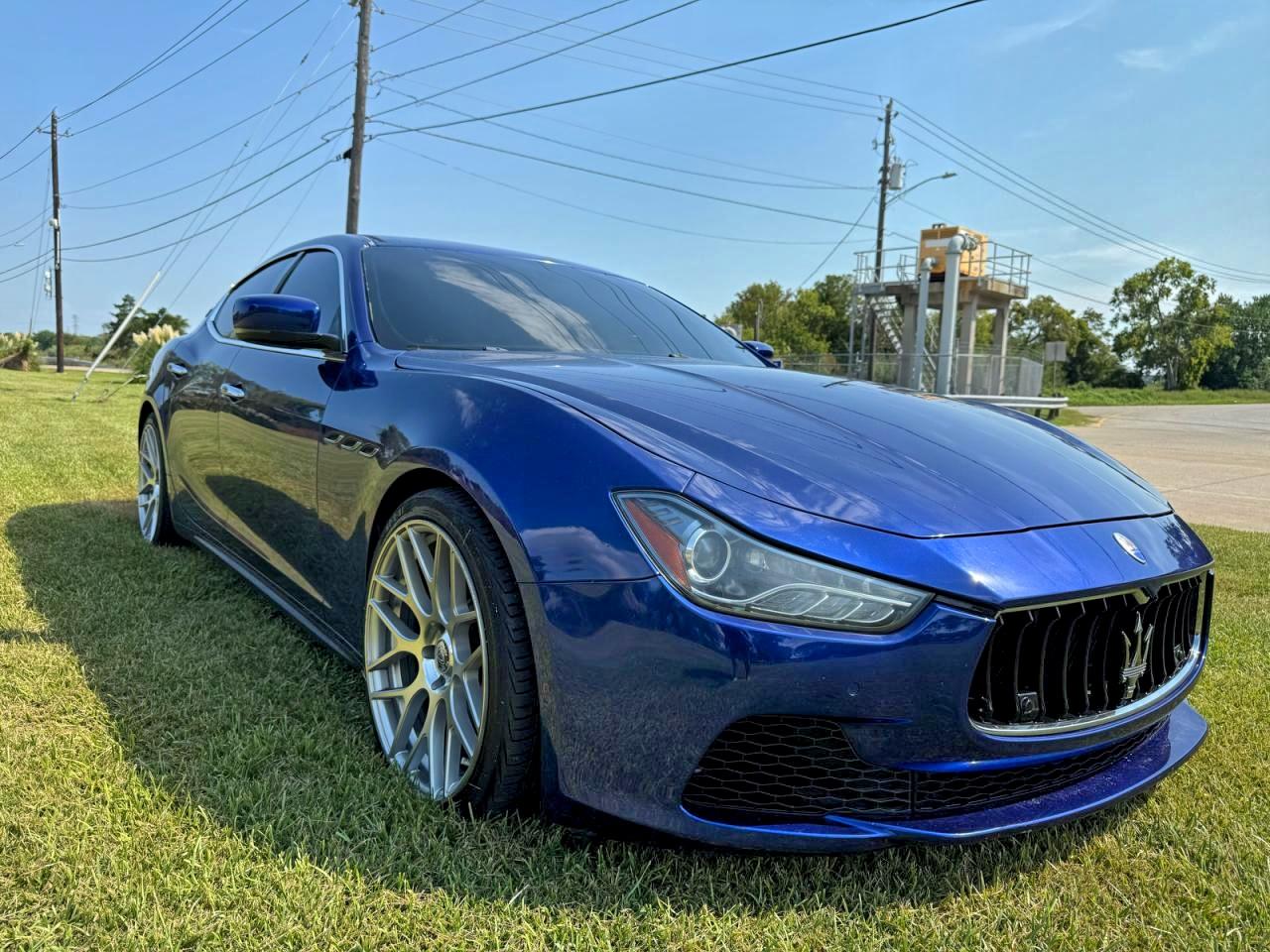 2014 Maserati Ghibli S Q4, VIN ZAM57RTA0E1087454 — Auction photo