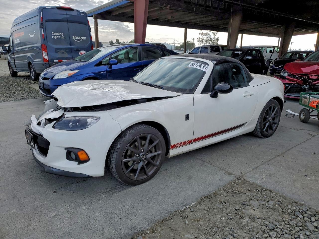 2015 Mazda MX-5 Miata Club, VIN JM1NC2MF7F0240856 — Front end