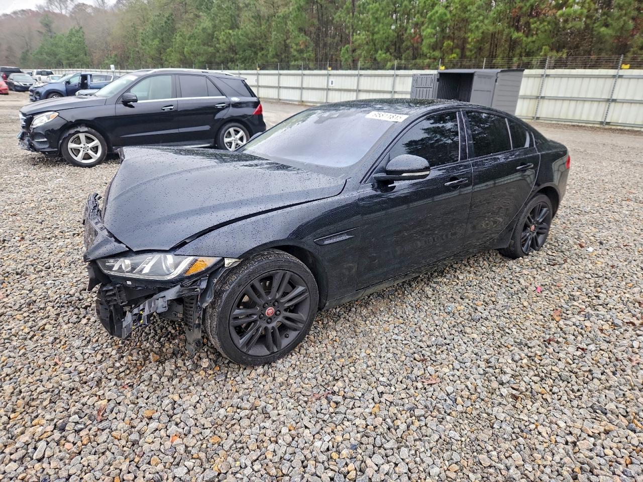 2018 Jaguar XE 25t Prestige, VIN SAJAK4FX8JCP23025 — Front end