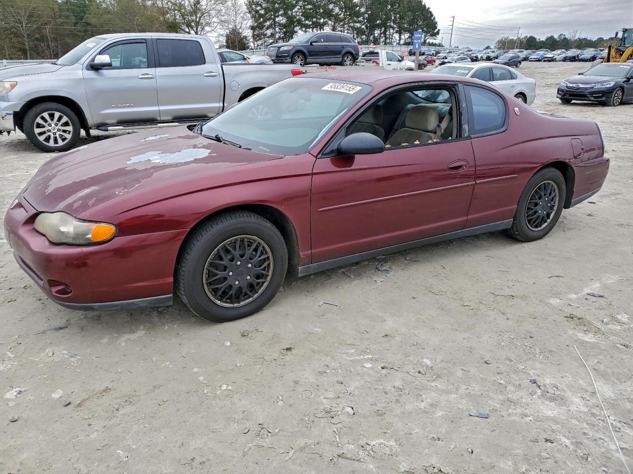 2002 Chevrolet Monte Carlo LS, VIN 2G1WW12E229176203 — Side