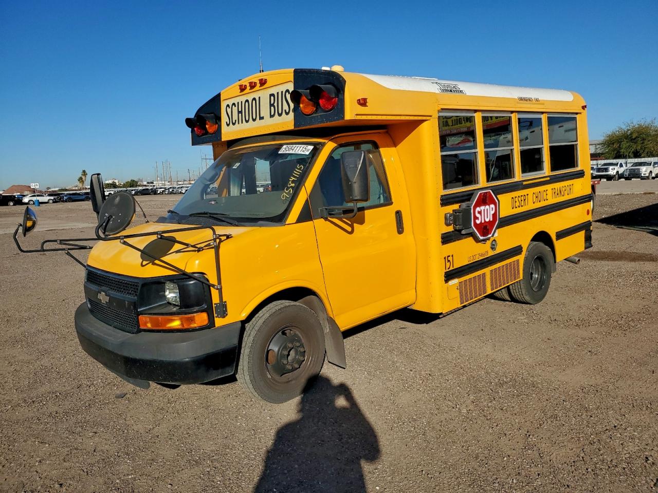 2011 Chevrolet Express Commercial 3500, VIN 1GB3G2BGXB1103278 — Normal wear
