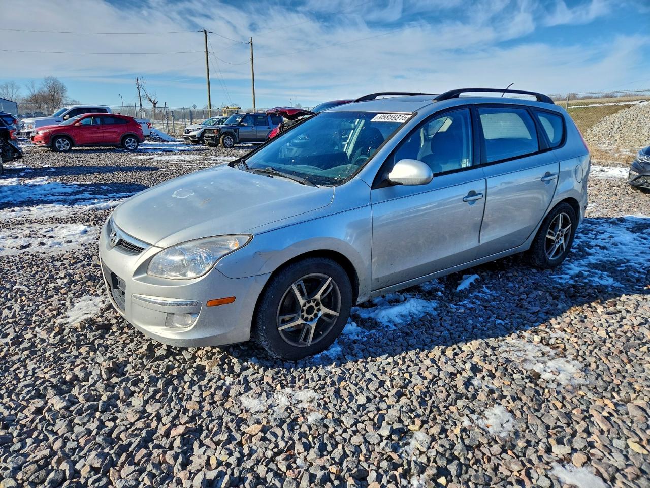 2010 Hyundai Elantra SE, VIN KMHDC8AE0AU059511 — Rear end